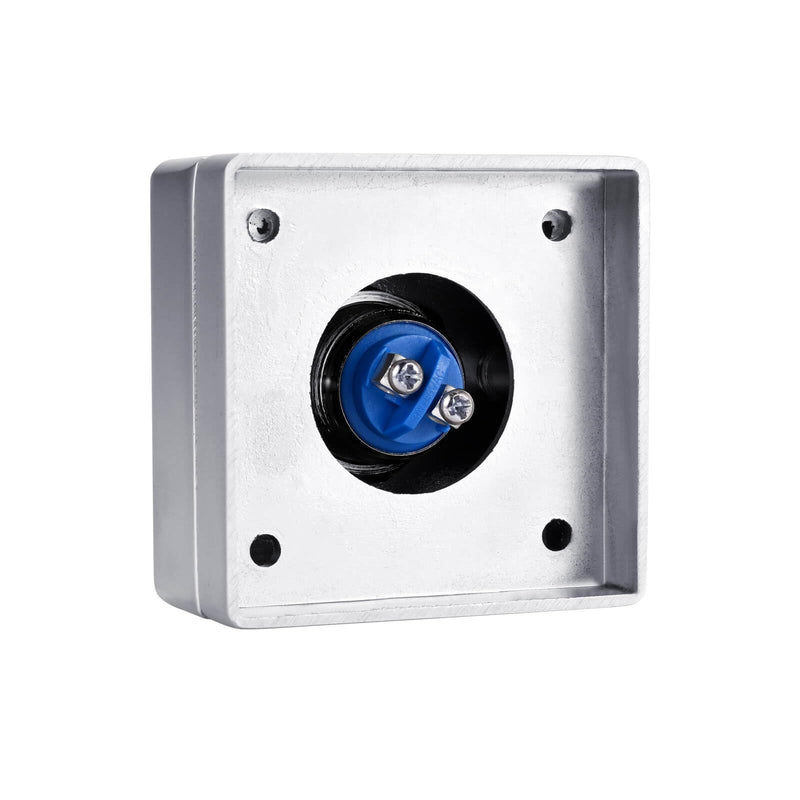 Push to Exit Button for Door Access Control System Zinc Alloy Shell NO/COM Output Square Shape 4pcs Z53 4PCS