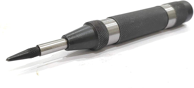 A.D. International Automatic Center Punch with Replaceable Hardened Steel Tip ((Set of Both)) (Set of Both)