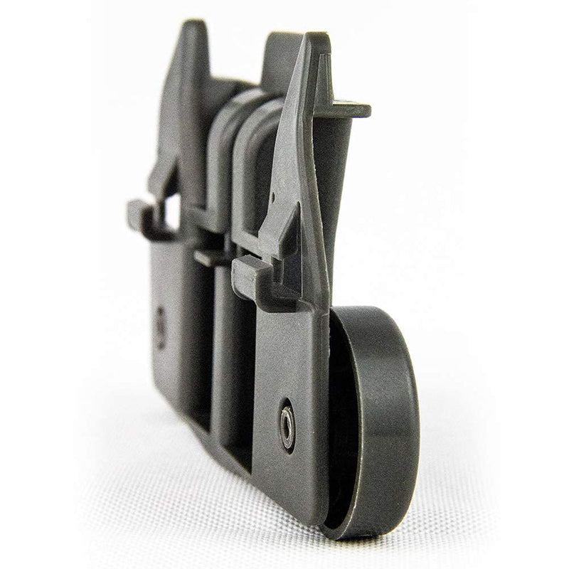 4 Pack W10195417 UPGRADED Dishwasher Wheels Lower Dish rack Wheel for Kitchen-Aid Whirlpool Kenmore Dishwasher Rack Roller Replacement Part Number WPW10195417 AP4538395 AP6016764 PS2579553 PS11750057