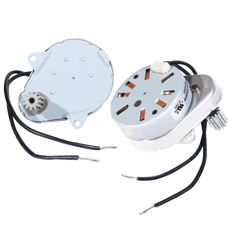 Replacement Motor 18743 for Fleck 5600 Style Timer 110V 60Hz 3W | Replacement Motor for Fleck 5600 Timer Water Softener Valve. 11384 Mounting Screw. Fits 2500/2510/2750/3200/9000/9100/9500.