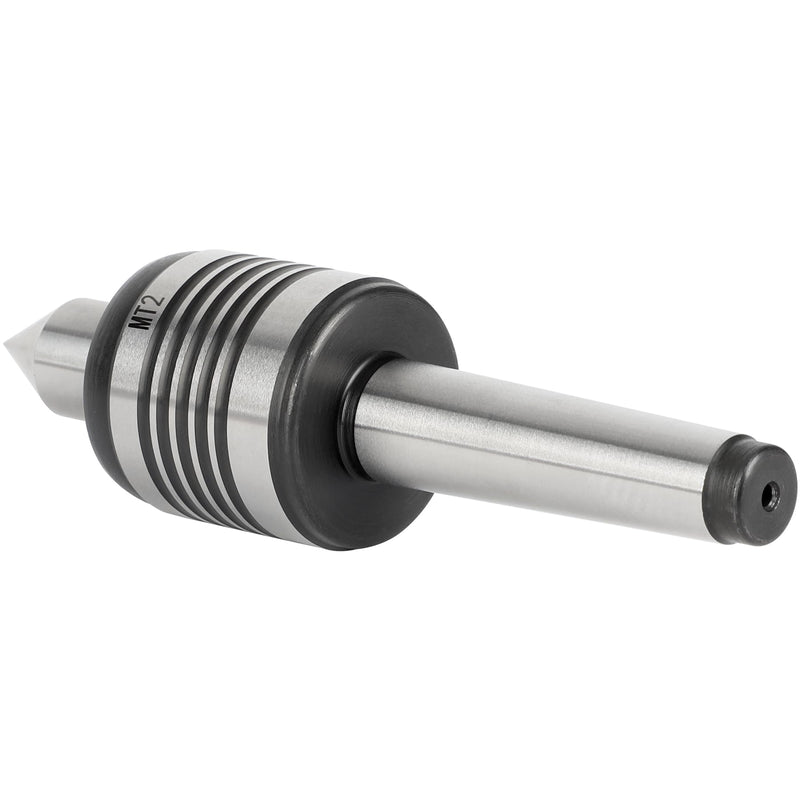 Heavy Duty MT2 Live Center, 2MT 60 Degree Morse Taper Precision Lathe Medium Duty Live Tailstock Center for Wood & Metal Lathe CNC Work MT2 Live Centers