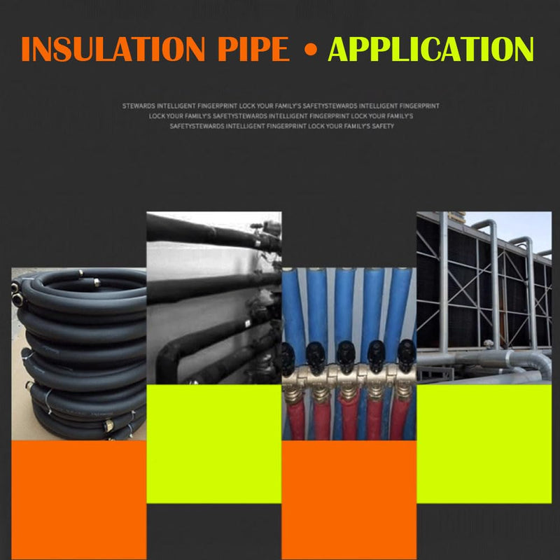 Pipe Insulation Foam Tube 1/4 inch,- 6FT 1/4" Foam Tubing for for Indoor Outdoor Plumbing Pipe, AC Unit, Guitar Stands (1/4"ID X 3/8"OD-6Ft) 1/4"ID X 3/8"OD-6Ft