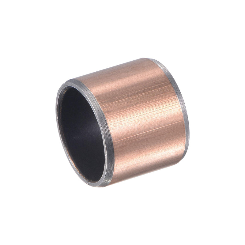 uxcell Sleeve Bearing 1/2" Bore x 19/32" OD x 1/2" Length Plain Bearings Wrapped Oilless Bushings 2pcs Self-Lubricating for Industry Equipment 1/2"x19/32"x1/2"
