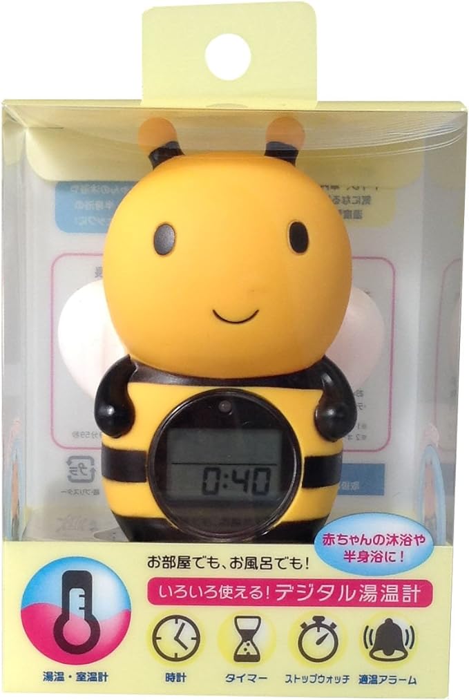 PAPAJINO RBTM002 Room and Bath Thermometer, Honeybee (Digital) - NewNest Australia