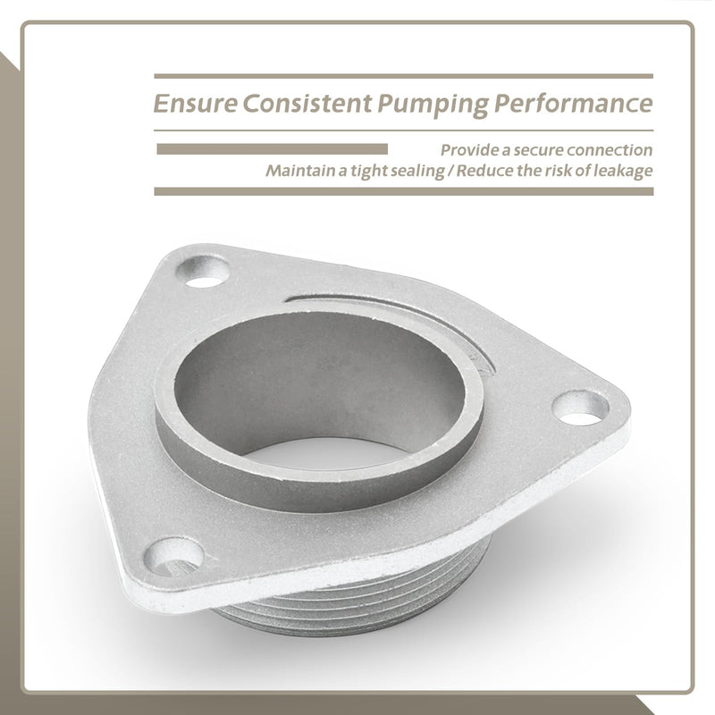 2" Inlet Flange with NPT Thread Replacement for Champion 212cc 196cc Semi-Trash Pump 100742 100113 66520 for Red Lion 6RLAG-2LST 2-Inch Aluminum Water Pump with 3 Bolts on Inlet