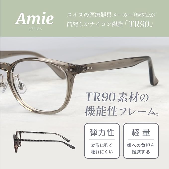 [Fujita Kogaku] Reading Glasses, Reading Glasses, Women's, Stylish, Stylish, Blue Light Cut, Lightweight, Includes Case, 0.5 1.0 1.5 2.0 2.5 3.0 3.5 4.0 [Amie] - NewNest Australia