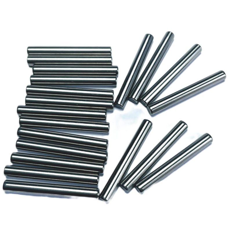 20PCS 1/8 x 1 Dowel Pins,1/8 inch x 1 inch Metal Dowel pins,Shelf Pegs 1/8 inch,Bearings Alloy Steel pins Wood Bunk Bed Dowel Pins 1/8 Shelf Pins 1/8 inch Metal pins,Shelf Support Pegs. 1/8 x 1 Inch