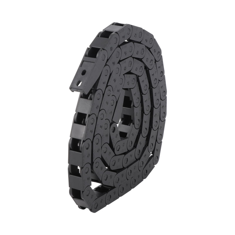Garosa 1M 7x7MM CNC Machine Tool Cable Drag Chain Cable Drag Chain Bridge Type Nylon Wire Carrier for 3D Printer CNC Machine Electronic Equipment