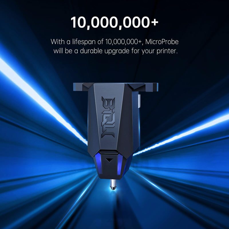 BIQU MicroProbe V2.0 + Mounting Bracket for BIQU B1/ H2/ Ender-3/ Ender-3 V2 Auto Bed Leveling Sensor kit 3D Printer Leveling Tool for RatRig VC3 Voron 2.4