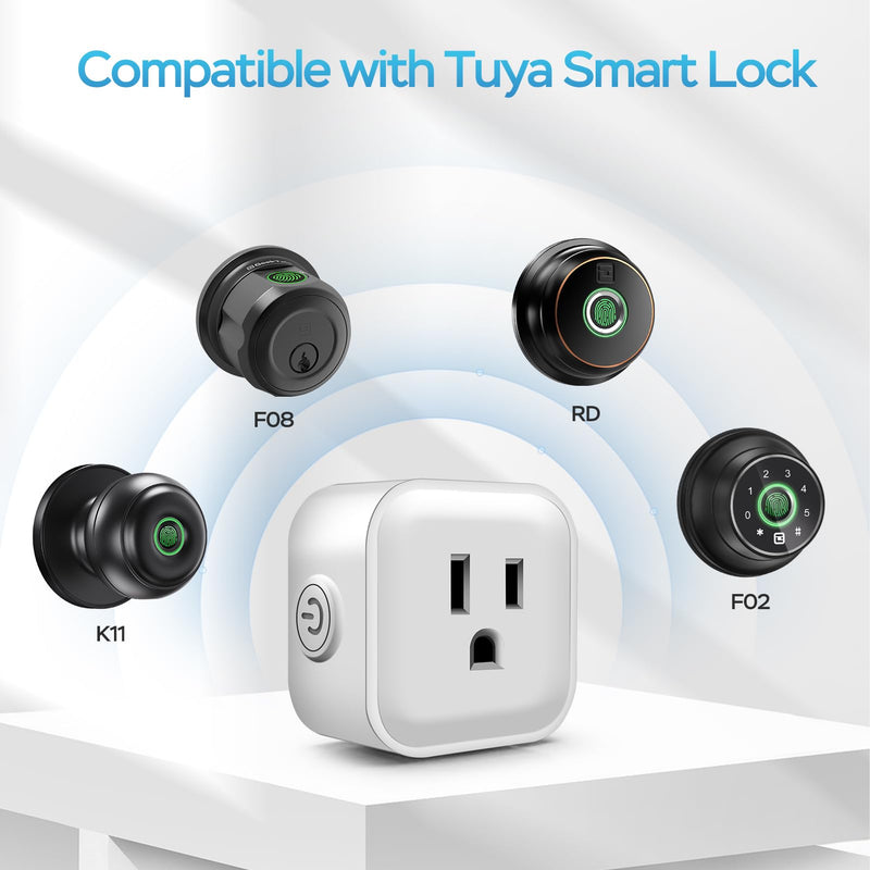 GeekTale G3 Gateway, Smart Lock WiFi Gateway, Paired with Smart Door Lock for Remote Control & Voice Control