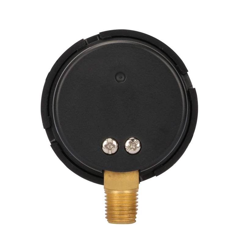 MEASUREMAN 2" Start and Clean Filter Pressure Gauge, Swimming Pool Filter Pressure Gauge, Spa, Aquarium, Water Pressure Gauge, 1/4" NPT Lower Mount 0-60Psi/bar Lower 60psi/bar Start and Clean