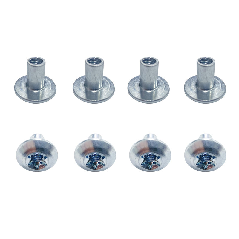 Domed Head Nut Torx Barrel 5/16" Thread Cargo Trailer Door Latch - Cargo Trailer Door Hardware (8 Pack) 8 Pack