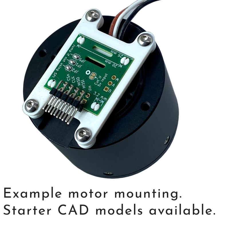 AS5047P Magnetic Rotary Position Sensor/Encoder Breakout Board Module, SPI/ABI/UVW Outputs, 3.3V 5V Arduino Compatible