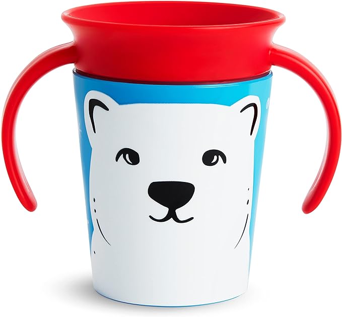 munchkin Munchkin Miracle Cup with Handle Wild Lab Polar Bear/P FDMU32242P - NewNest Australia