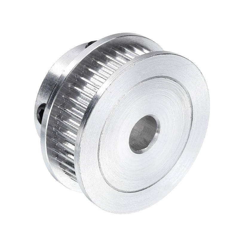 uxcell 4pcs GT-2 40T Pulley Synchronous Wheel 5mm Bore, Aluminum Timing Pulley 40 Teeth, Fit Width 6mm Timing Belt for 3D Printer CNC Machine