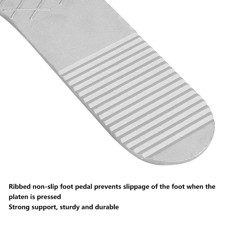 Drywall Foot Lift, Foot Panel Lifter Alloy Board Lifter Door Foot Drywall Plaster Sheet Lifting Tool for Hinge Installation, Sheetrock Panels, Plywood