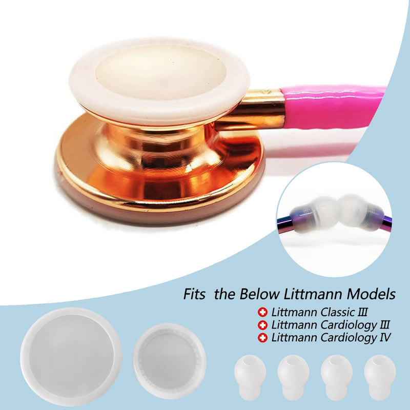 MDF EarTips Replacement FIts MDF Stethoscope & Classic 3, Cardiology 3 &Cardiology 4 Littman Stethoscope Replacement Parts & Littmann Stethoscope Parts Classic III, Cardiology III & IV - NewNest Australia