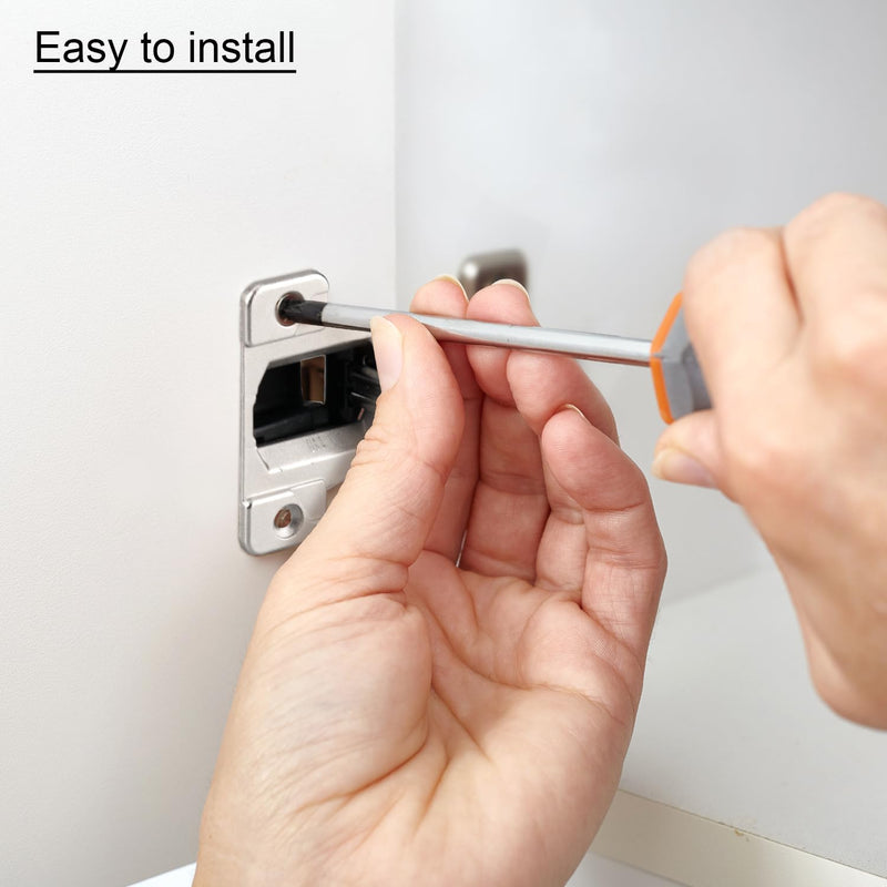 Replacement for Blum 110 Degree Screw-in Compact 33 Hinge, 8-Pack, Cabinet Door Hinges to Replace Original Blum Cabinet Hinges, Blum 110 Cabinet Hinges(Mounting Plate Not Included)