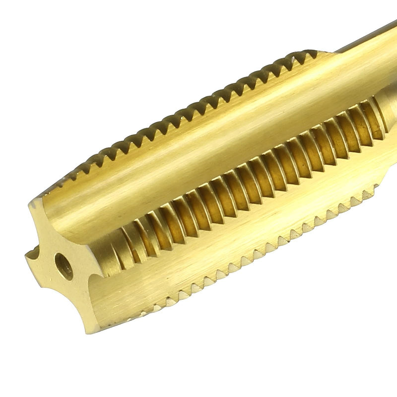 Metric Taps M16 x 1.5mm, for Threading Machine and Electric Drills DIY, H2 HSS Ti-Coated, Right Hand Thread Plug Tap Threading Tapping Tool, 1pcs M16 x 1.5mm 1pcs