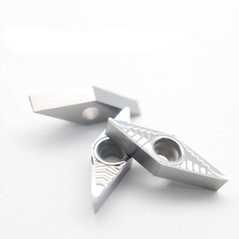 Carbide Inserts for Aluminum VCGT221 / VCGT110304 for Turning Cutting Tools 10 PCS