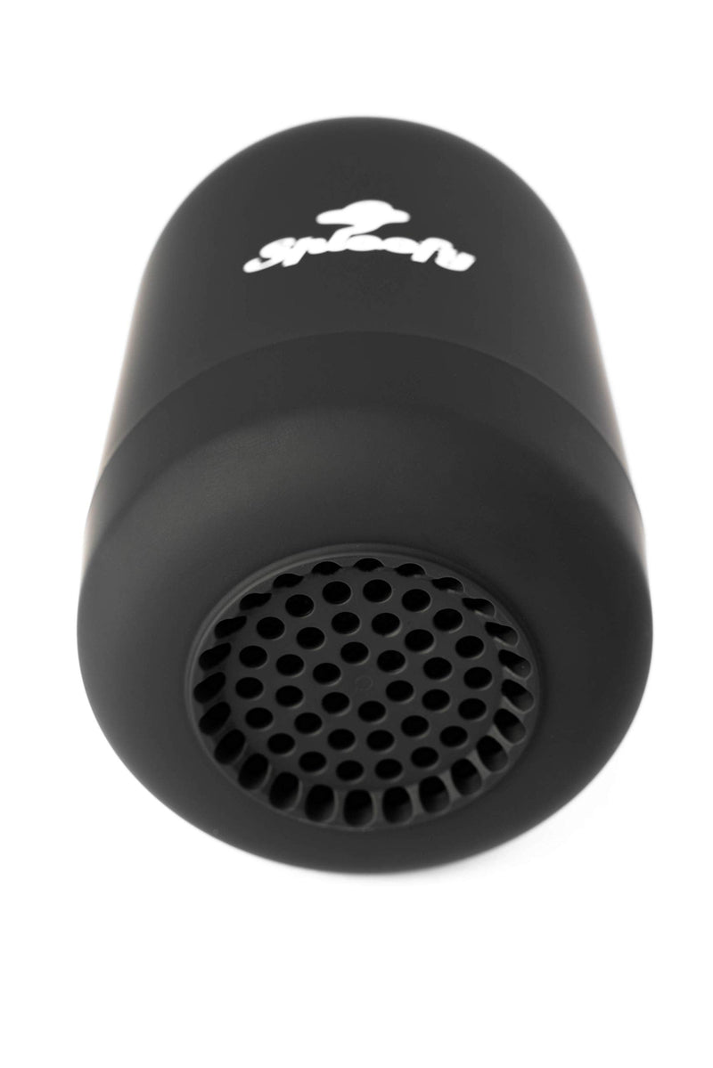 Sploofy PRO II - Personal Smoke Air filter - With Replaceable Cartridge - Trap Smoke and Odor - up to 500 uses (Black) (Pack of 2) 6.4" x 10.2" x 6.4" (Pack of 2) Black