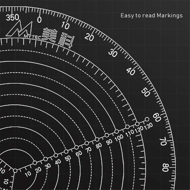 300mm /11.8inch Round Center Finder Compass for Wood Turners Lathe Work Clear Acrylic Drawing Circles Diameter