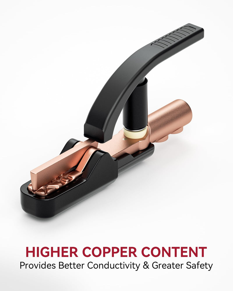 ARCCAPTAIN 300AMP Welding Electrode Holder with Strong Bite Force, Higher Copper Materials for Stick (MMA) Electrode Welding 300 AMPS
