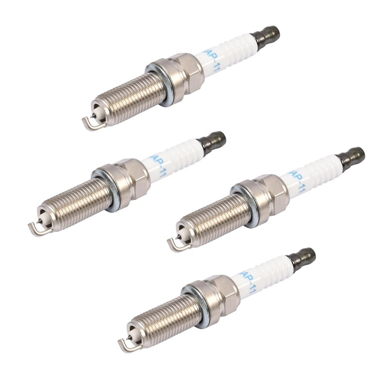 Set of 4 Iridium Spark Plugs LKAR7C-9 93961 Compatible with Mercury Outboard Motor 175 HP Through 300 HP 450R V6 V8 4.6L 4-Stroke Outboards Replace 8M0135348 33-8M0135348
