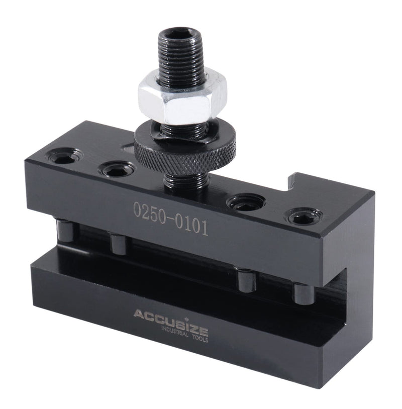Accusize Industrial Tools Style Axa Turning and Facing Quick Change Tool Post Holder for1/2'' Turning Tools, Style 1, 0250-0101 AXA, 1/2" - NewNest Australia