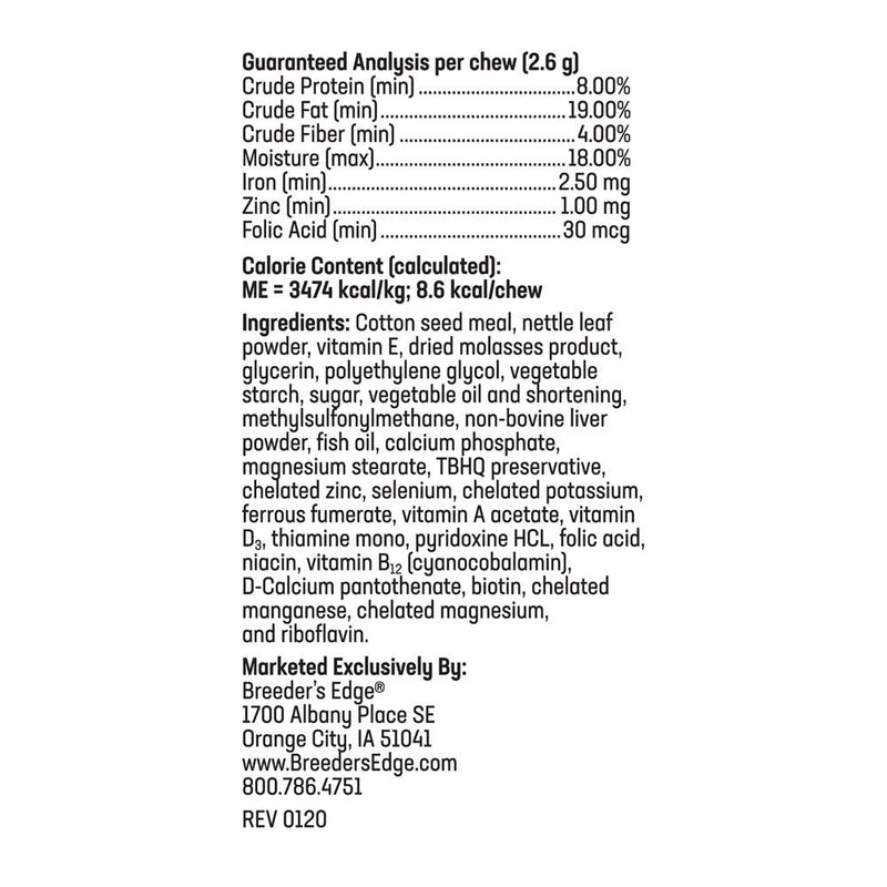 Revival Animal Health Breeder's Edge Oxy Mate- Prenatal Supplement- 60ct Soft Chews Small Dogs & Cats - PawsPlanet Australia