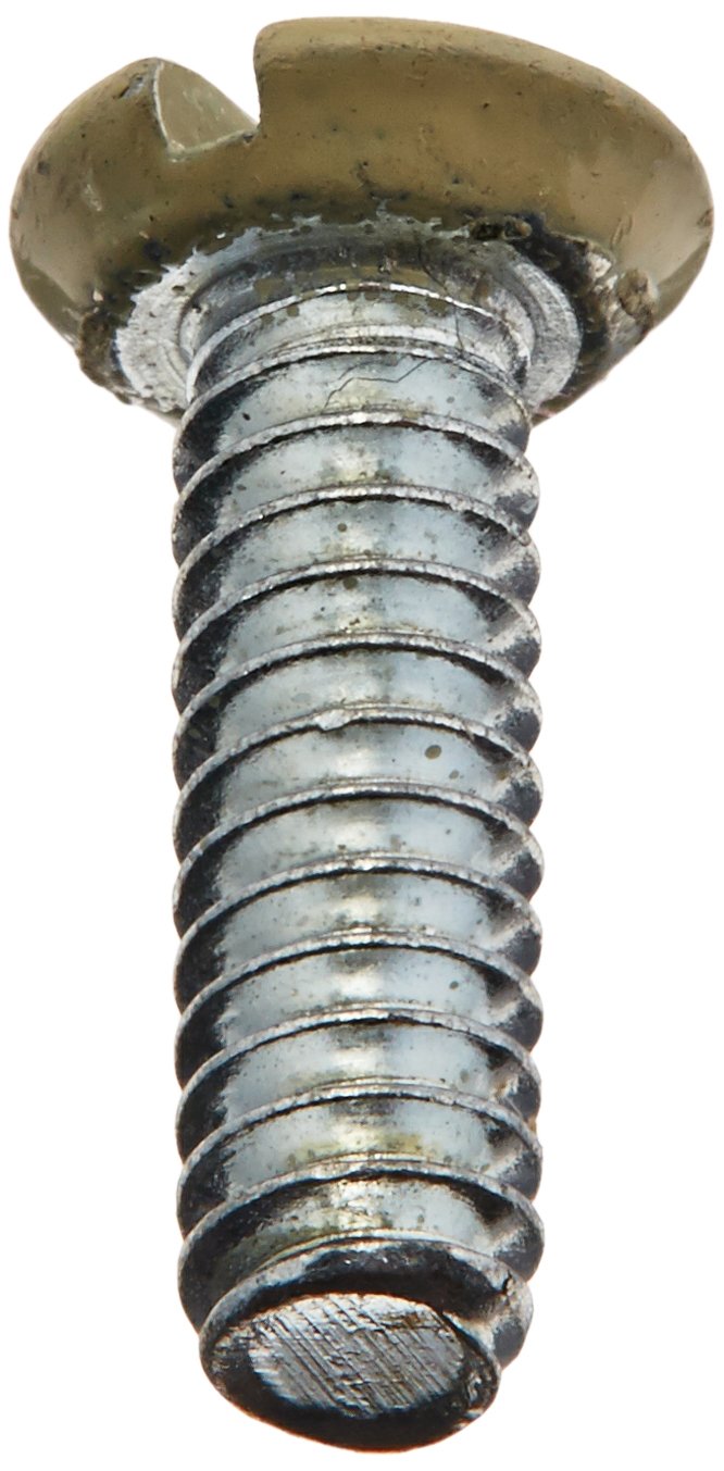 Leviton L01-86000-PRT Ivory Metal Wall Plate Screws 20 pk, Pack of 1, As Shown in The Image