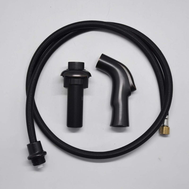 Kitchen Sprayer Replacement Oil Rubbed Bronze,Pull Out Kitchen Sink Sprayer Hose,Kitchen Sink Faucet Sprayer,With Spray Head,Spray Hose and Spray Holder, Spray Adapter for Kitchen Sink