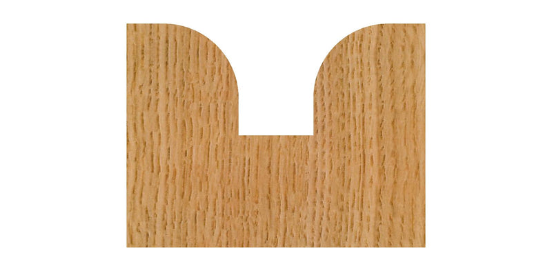 Whiteside 2056 Traditional Roundover & Edge Trim Router Bit: 1/4 Inch Radius, 3/4 Inch Large Diameter, 1/4 Inch Small Diameter, 1/2 Inch Shank, and 3/8 Inch Pattern Length