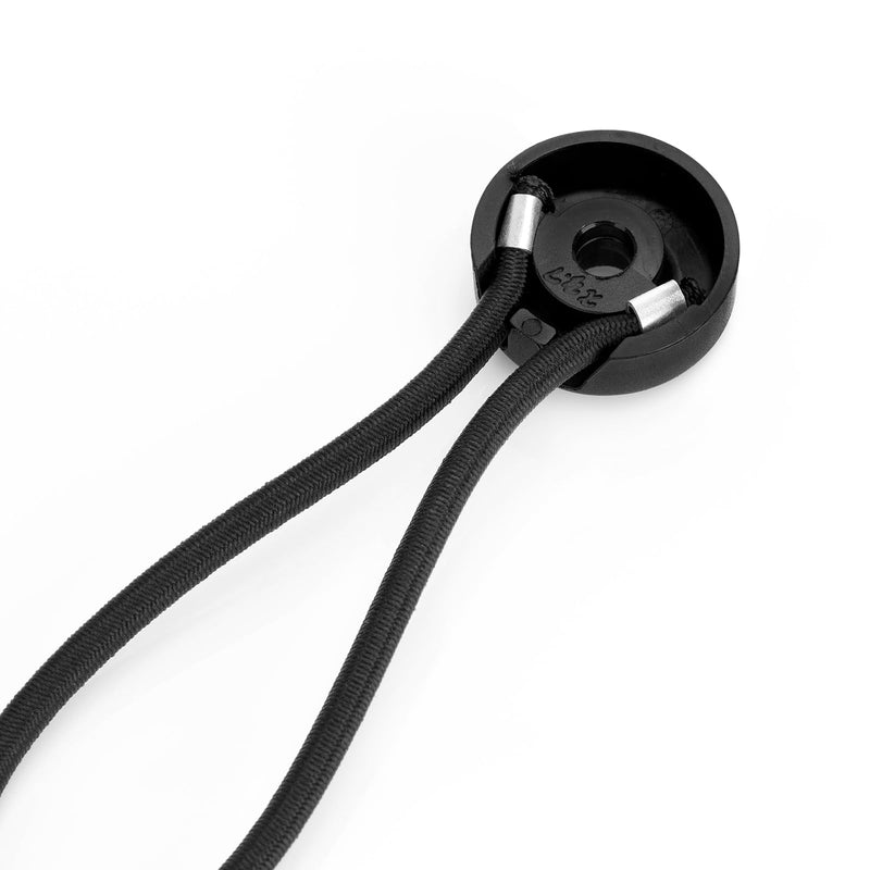 12x Bungee Shock Cord Clip with Knobs, Pull Tie Down Tarp Canvas Knobs for Marine Boat Yacht Truck Car RV Camping Tents Cargo Pool Awning Covers