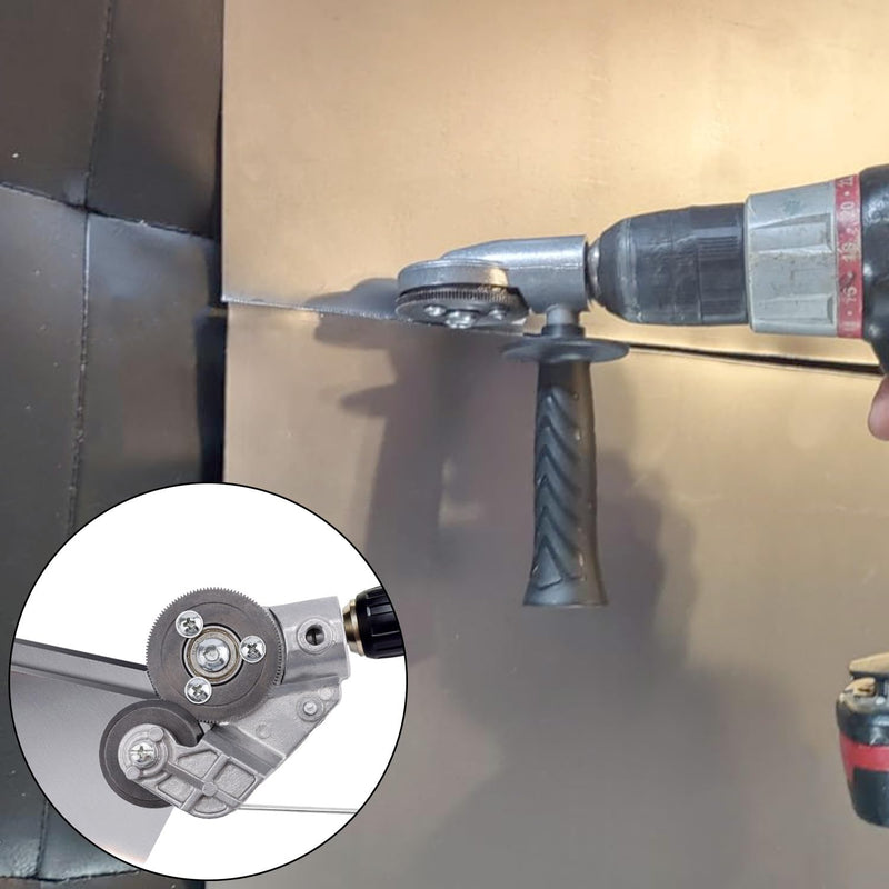 2025 Electric Drill Plate Cutter - Efficient Metal Shears Attachment for Effortless Cutting of Iron, Steel, Copper, Aluminum - Superior Precision and Efficiency, a Must-Have for DIY. - NewNest Australia