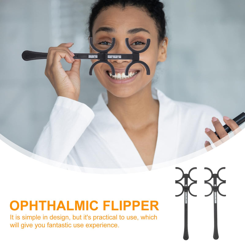 Hemoton 2pcs Glasses Accessories Optical Flipper,Optometry Plastic Flip,Chain Optometry EquipmentsVision Flipper,Flippers Optometry,Trial Lens Optometry Instrument Flip,Lens Tools for Eye Glasses