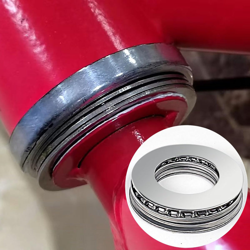 2 Sets AXK2035 Thrust Needle Roller Bearings, Thrust Bearing, with AS2035 Washers 20mm ID 35mm OD 2mm Thickness, Small Bearings for Mower Lawn Tractor