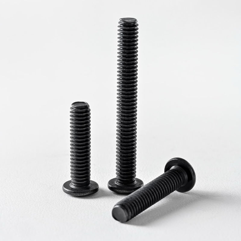 1/4-20 x 1 (25 Pack) Flat Head Hex Socket Cap Screws Bolts, Black Oxide 304 Stainless Steel 18-8, Hex Drive, Bright Finish, Fully Machine Thread 1/4-20 x 1"