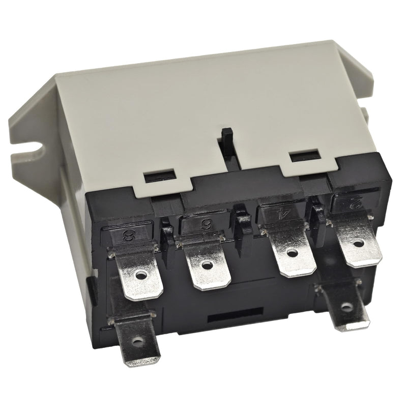 G7L-2A-TUBJ-CB-AC200/240 General Purpose Relay - DPST-NO with Test Button - Quick-Connect Terminal for Easy Installation Flame Resistant