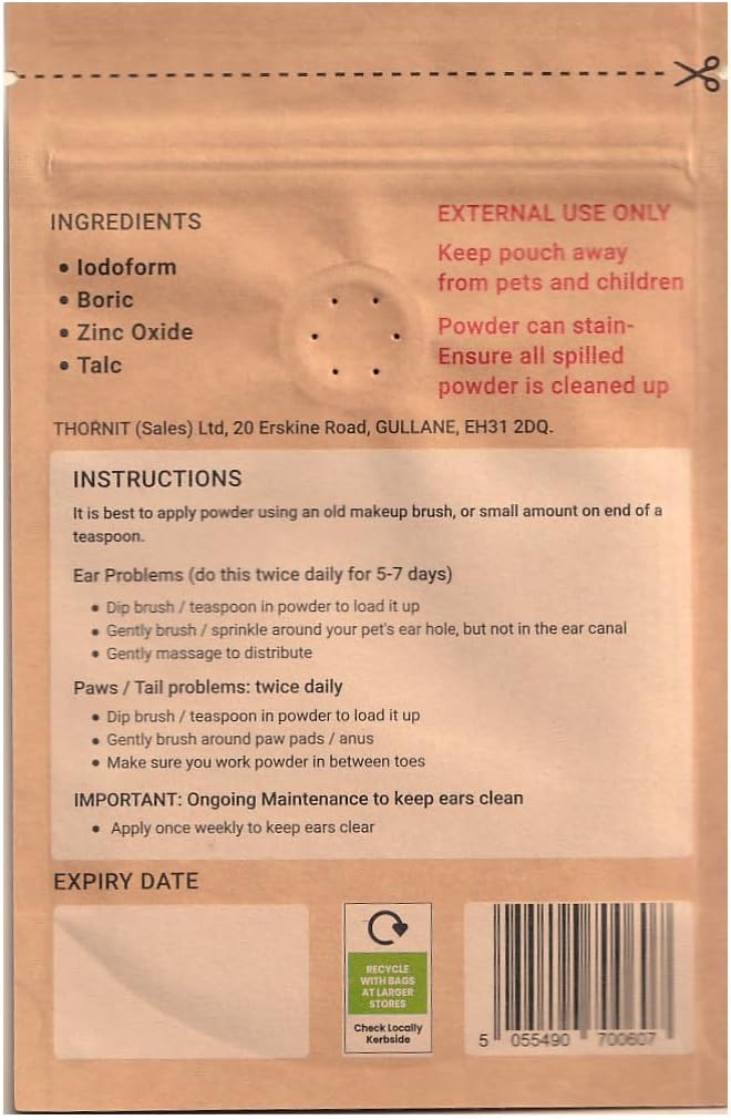 The Original Thornit Ear Powder 20g 1 Original Packaging