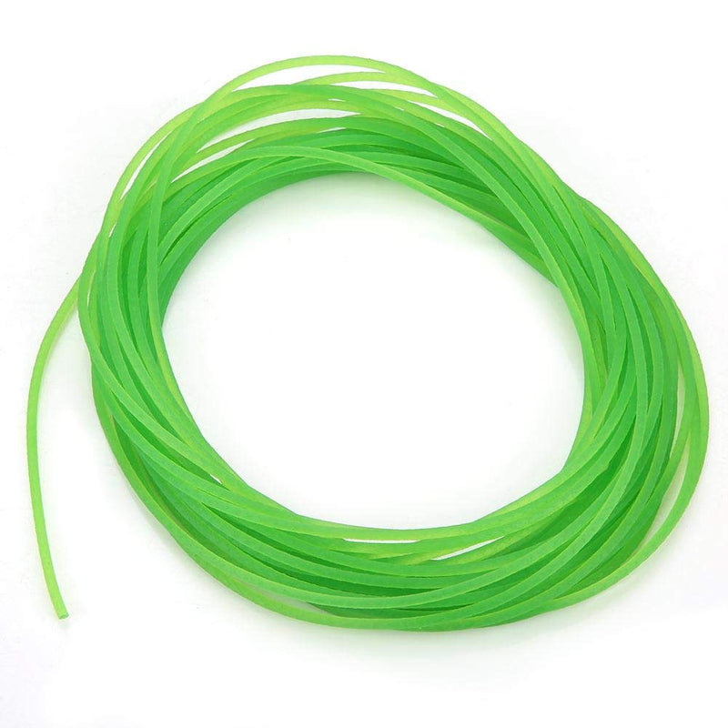 High-Performance Polyurethane Belt Green Rough PU Polyurethane Round Belt for Drive (2mm×10m)