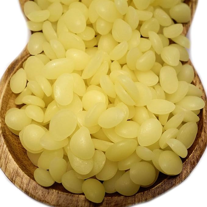 keinz Beeswax, Beeswax, Beeswax, Yellow Gold, 17.6 oz (500 g), For Cosmetics Ingredients Origin: Madagascar Island Country of Origin: Japan Unbleached (unbleached unbleached, undeodorized) Yellow 17.6 - NewNest Australia
