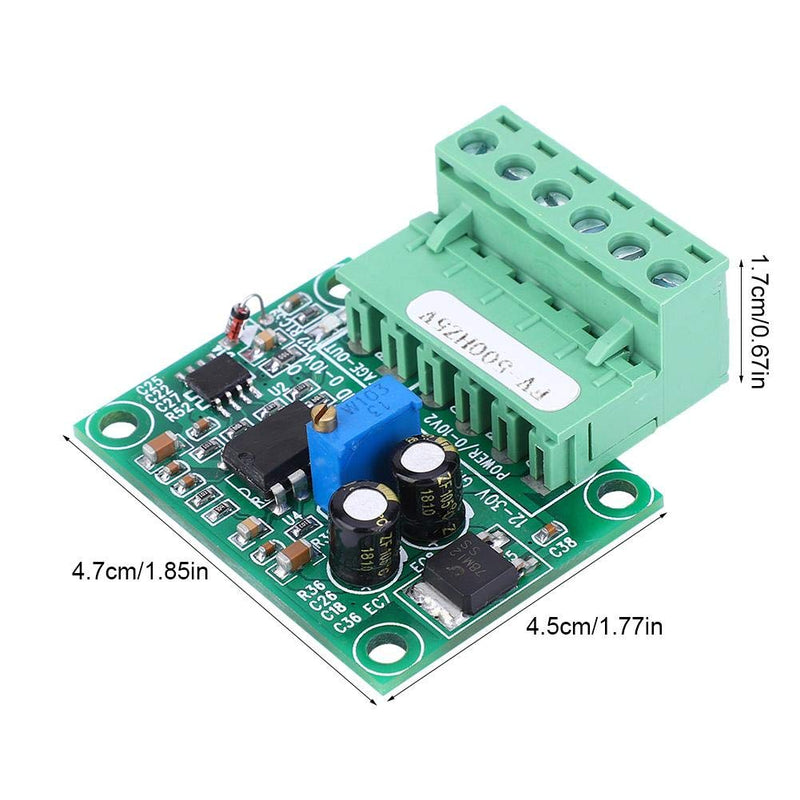 Converter Module, FV-500Hz5V 0-500Hz to 0-5V F V Conversion Module Frequency to Voltage Converter Module Digital to Analog Inverter Module