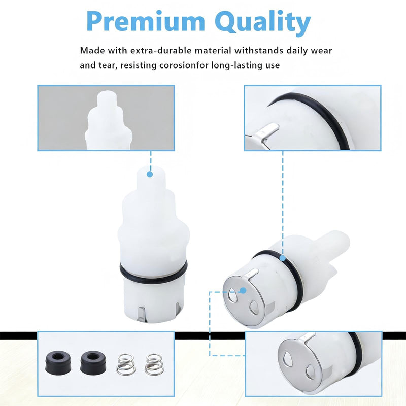 RP42096 Faucet Cartridge Repair Kit 2 Pack Compatible with Delta and Peerless faucet