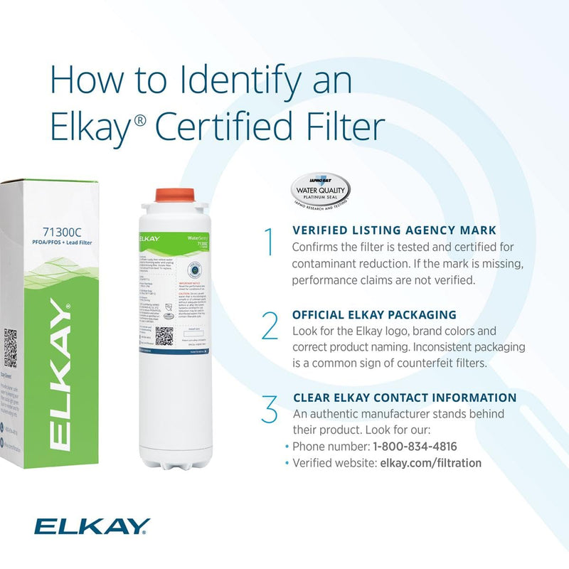 Elkay Genuine WaterSentry 71300C Replacement Filter