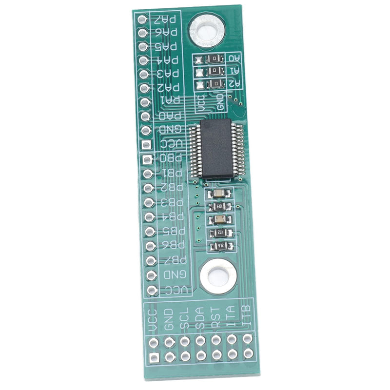 16 Channels IO Extension Module with I2C Interface for MCP23017 Chip 5V 3.3V Compatible 100Khz 400Khz 1.7Mhz Support High Speed IC Interface