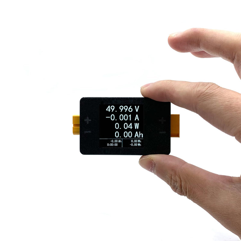 8-150V 25A Power Meter, with XT60 Interface LCD Display | LIPO Battery Tester, RC Voltage Capacity Power Analyzer, Battery Voltage Capacity Tester