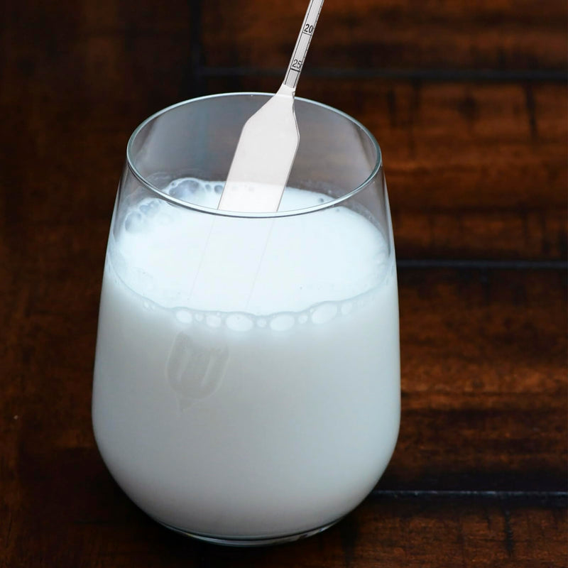 MAGICLULU Lactometer Hydrometer Milk Density Tool Maple Syrup Hydrometer Test Measurement Tool for Goat Milk Supplies