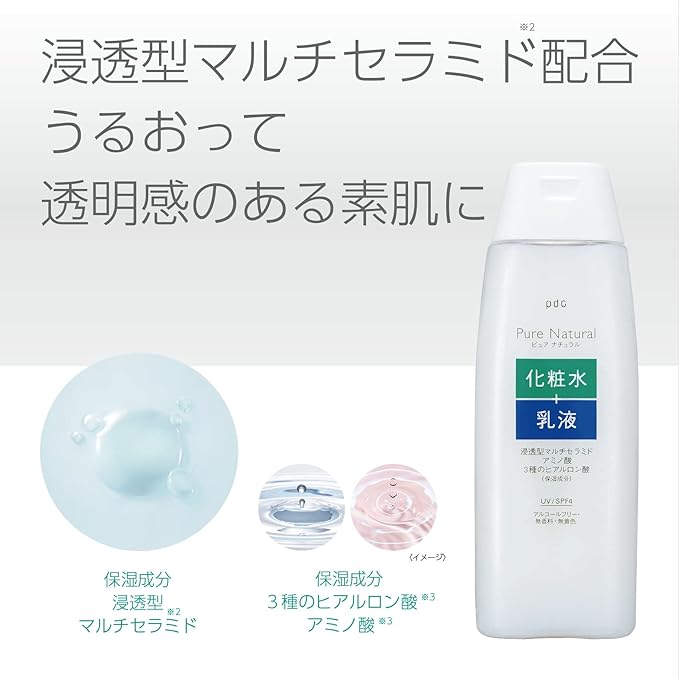 Pure NATURAL Ultraviolet Protection Essence Lotion, UV 210ml - NewNest Australia