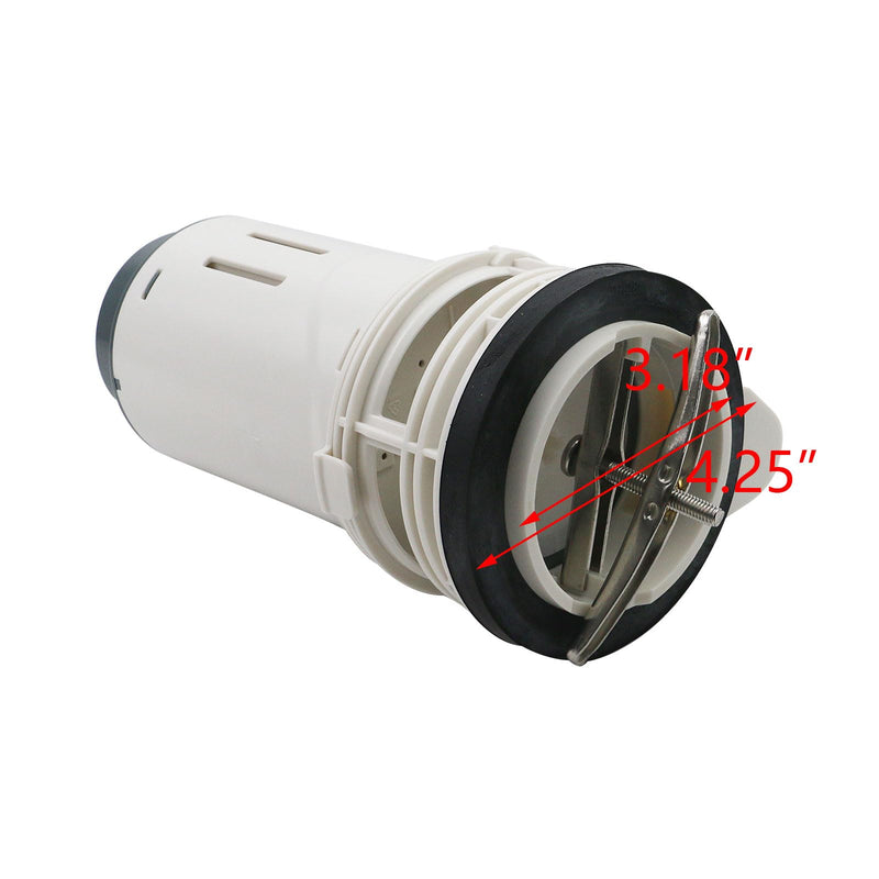 T Tulead Toilet Flush Valve 3-Inch Dual Flush Valve 210mm/8.27" Height Toilet Replacement Parts for One-Piece Toilet